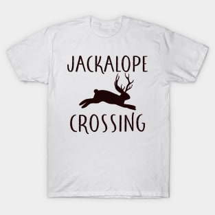 jackalope crossing dark T-Shirt